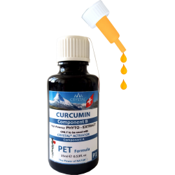 PET FORMULA: CRYSTAL® CONCEPT B 'CURCUMIN PET‐Formula' 30ml für Tiere