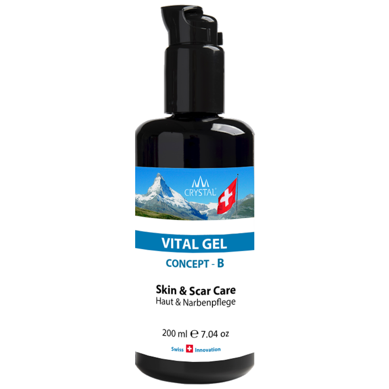 VITAL GEL: CRYSTAL® VITAL GEL, Skin & Scar Care, 200 ml